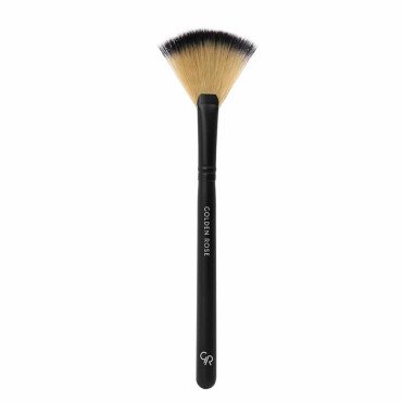 Golden Rose Fan Brush - Golden Rose