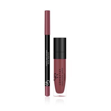 Golden Rose Matte Lipkit Rose Taupe - Golden Rose