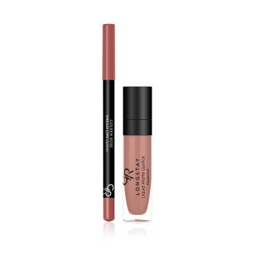 Golden Rose Matte Lipkit Warm Sable - Golden Rose