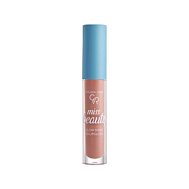 Golden Rose Miss Beauty Glow Shine 3D Lipgloss - 03 Soft Peach - Dudak Parlatıcısı 4.5 ml - Golden Rose