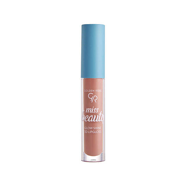 Golden Rose Miss Beauty Glow Shine 3D Lipgloss - 03 Soft Peach - Dudak Parlatıcısı 4.5 ml - 1