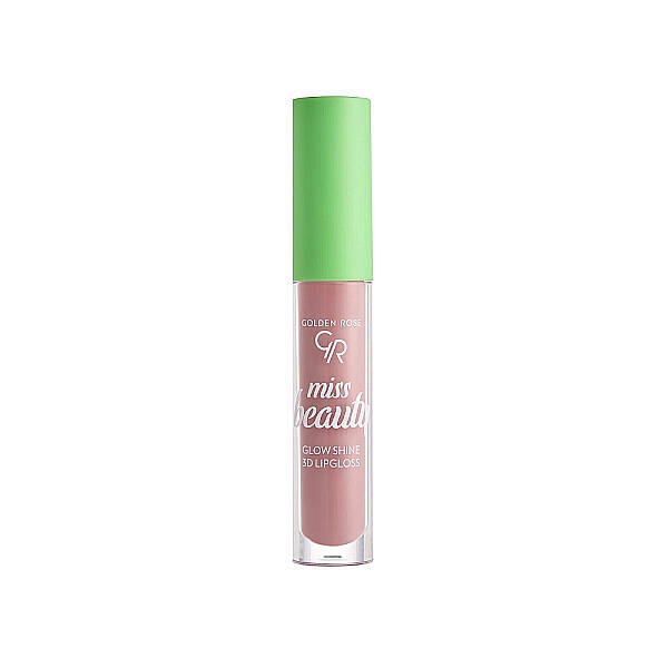 Golden Rose Miss Beauty Glow Shine 3D Lipgloss - 02 Baby Pink - Dudak Parlatıcısı 4.5 ml - 1