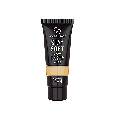 Golden Rose Stay Soft Smooth Hydrating Foundation SPF15 No:207 Fondöten 35 ml - Golden Rose