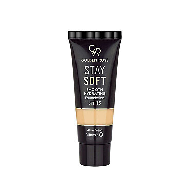 Golden Rose Stay Soft Smooth Hydrating Foundation SPF15 No:203 Fondöten 35 ml - Golden Rose