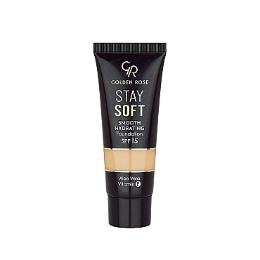 Golden Rose Stay Soft Smooth Hydrating Foundation SPF15 No:201 Fondöten 35 ml - Golden Rose