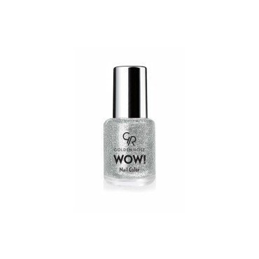Golden Rose WOW Nail Color Glitter 6ml No:201 - Golden Rose