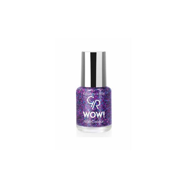 Golden Rose WOW Nail Color Glitter 6ml No:208 - 1