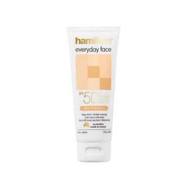 Hamilton Everyday Face SPF50+ Cream 75g - Hamilton