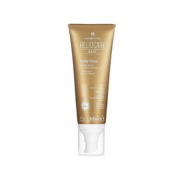 Heliocare 360 Body Glow Sunscreen SPF50+ Güneş Koruyucu 100 ml - 1