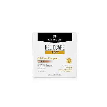 Heliocare 360 Oil Free Compact SPF50+ Bronze Güneş Koruyucu 10 g - Heliocare