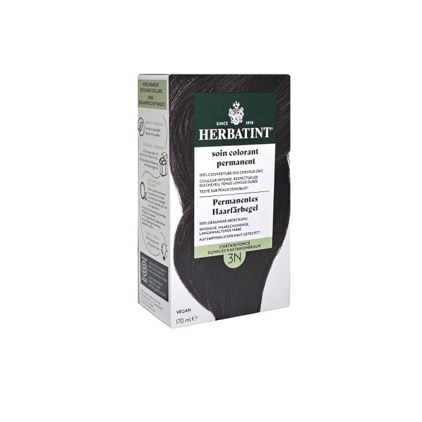 Herbatint Saç Boyası 3N Dark Chestnut - Koyu Kestane - 1