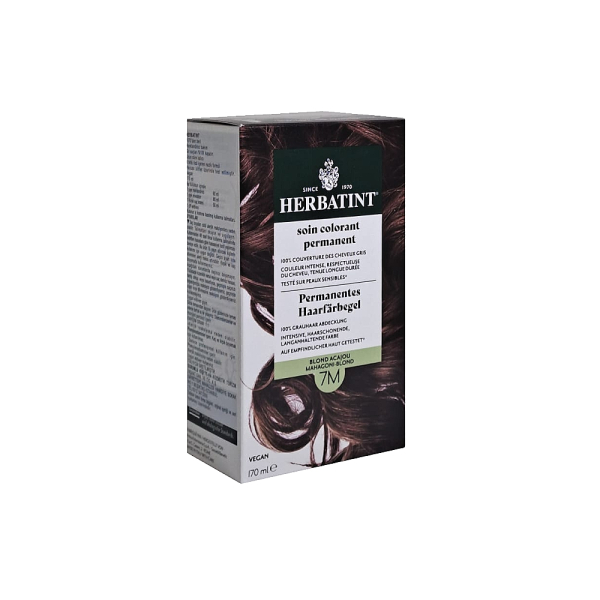 Herbatint Saç Boyası 7M Blond Acajou - Mahogany Blonde 170 ml - 1