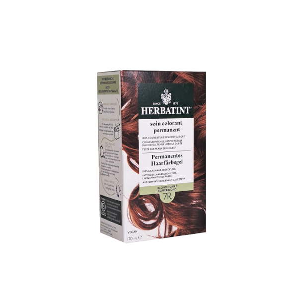 Herbatint Saç Boyası 7R Blond Cuivre - Copper Blonde 170 ml - 1