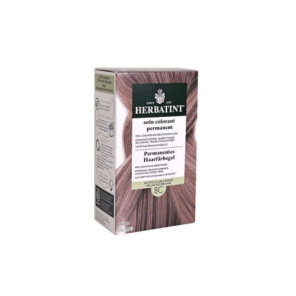 Herbatint Saç Boyası 8C Light Ash Blonde 170 ml - 1