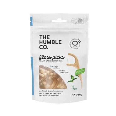Humble Brush Floss Picks Mint 50 Adet - Humble Brush