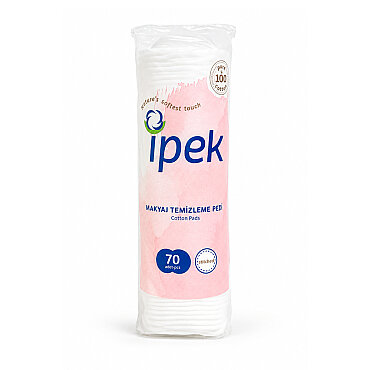 İpek Makyaj Temizleme Pedi 70 adet - İpek