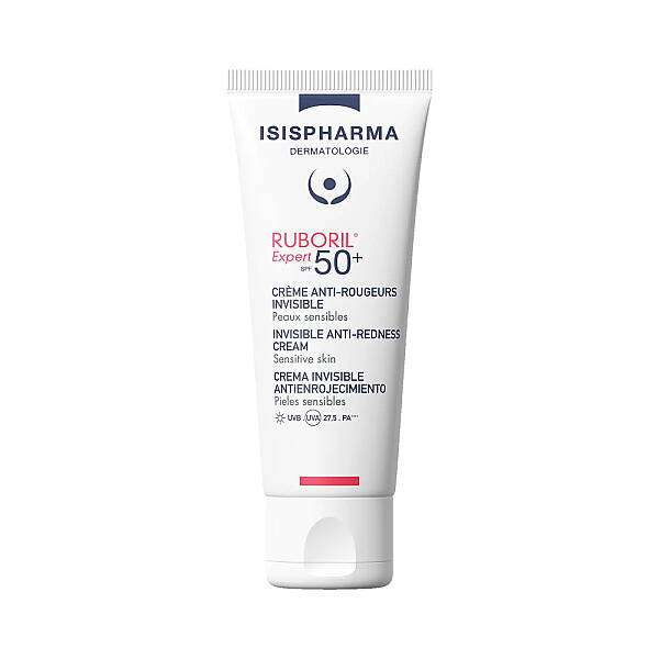 Isis Pharma Ruboril Expert SPF 50+ Invisible Hassas Ciltler İçin Güneş Koruyucu 40 ml - 1