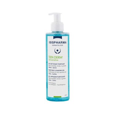 Isis Pharma Teen Derm Gel Sensitive 250ml - Isis Pharma
