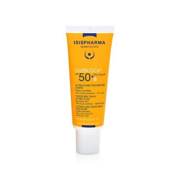 Isis Pharma Uveblock Dry Touch Ultra Fluid Renkli Güneş Koruyucu SPF50+ 40ml Claire - Isis Pharma