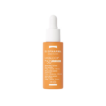 Isis Pharma Uveblock Triple Action SPF50+ Sun Güneş Koruyucu Serum 28 ml - Isis Pharma
