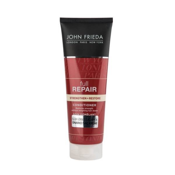 John Frieda Full Repair Restore Conditioner 250 ml İşlem Görmüş Saçlar İçin Onarıcı Bakım Kremi - 1