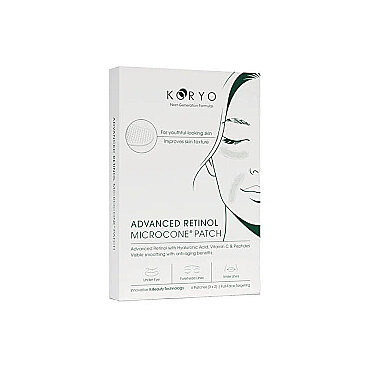 Koryo Advanced Retinol Microcone Patch - Retinol Mikronokta Bantları 6 Adet - Koryo