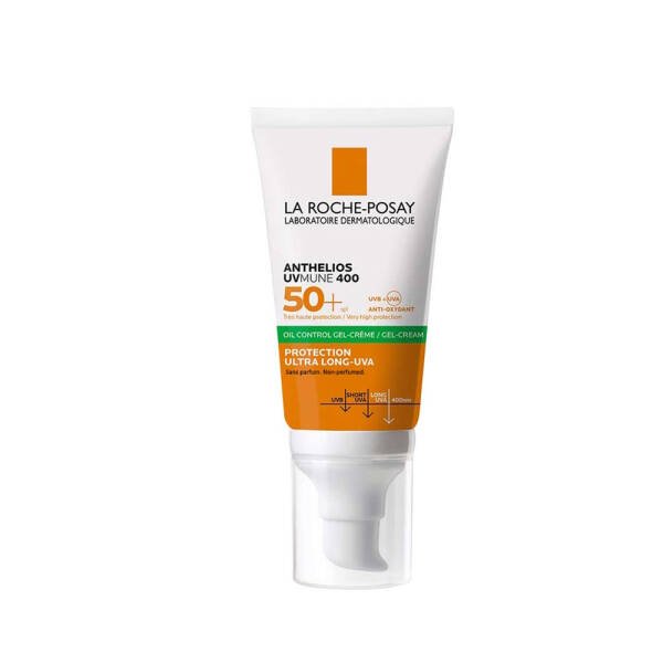 La Roche Posay Anthelios Oil Control Gel Cream Spf50+ Yağlı ve Karma Ciltler İçin Yüz Güneş Kremi 50 ml - 1