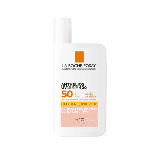 La Roche Posay Anthelios UVMUNE 400 İnvisible Fluid Renkli Güneş Koruyucu SPF50+ 50ml - 1