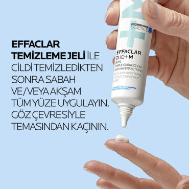 La Roche Posay Effaclar Duo+M Yağlı Ve Akneye Eğilimli Ciltler için Yüz Bakım Kremi 40 ml - 5