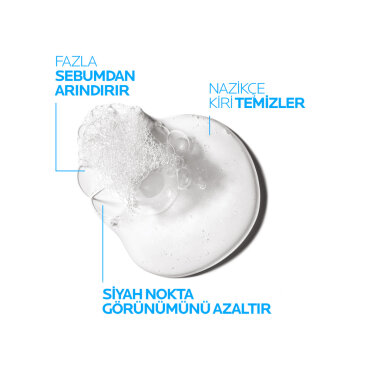 La Roche Posay Effaclar Gel Yağlı Ve Akneye Eğilimli Ciltler için Yüz Temizleme Jeli 400 ml - 6