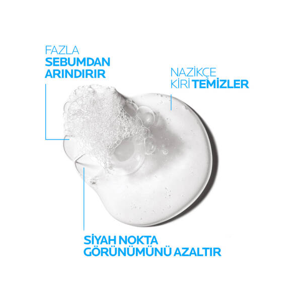 La Roche Posay Effaclar Gel Yağlı Ve Akneye Eğilimli Ciltler için Yüz Temizleme Jeli 400 ml - 6