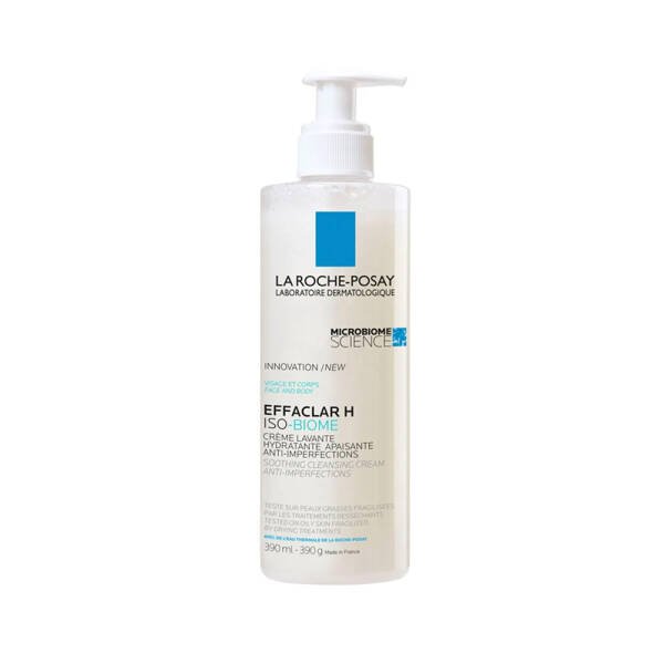 La Roche Posay Effaclar H ISO-Biome Yatıştırıcı Temizleyici Krem 390ml - 1