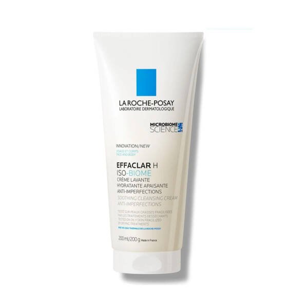 La Roche Posay Effaclar H ISO-Biome Yatıştırıcı Temizleyici Krem 200ml - 1