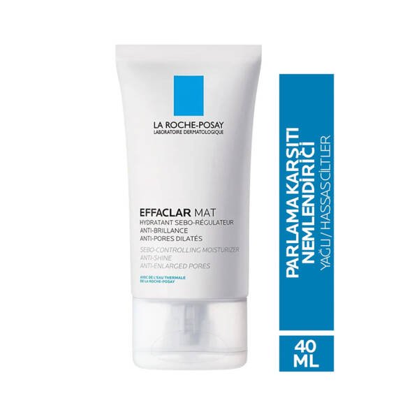 La Roche Posay Effaclar Yağlı Ciltler İçin Parlama Karşıtı Nemlendirici Bakım Kremi 40 ml - 2