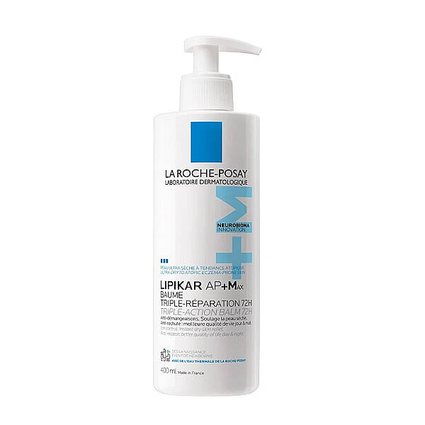 La Roche Posay Lipikar Baume Ap + Max - Kuru Ciltler İçin Nemlendirici 400 ml - 1