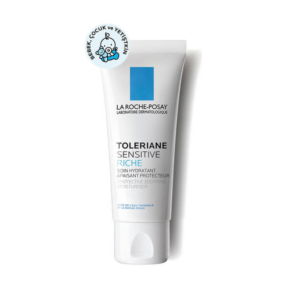 La Roche Posay Toleriane Sensitive Riche Kuru Ve Hassas Ciltler İçin Yatıştıran Nemlendirici Krem 40 ml - 1