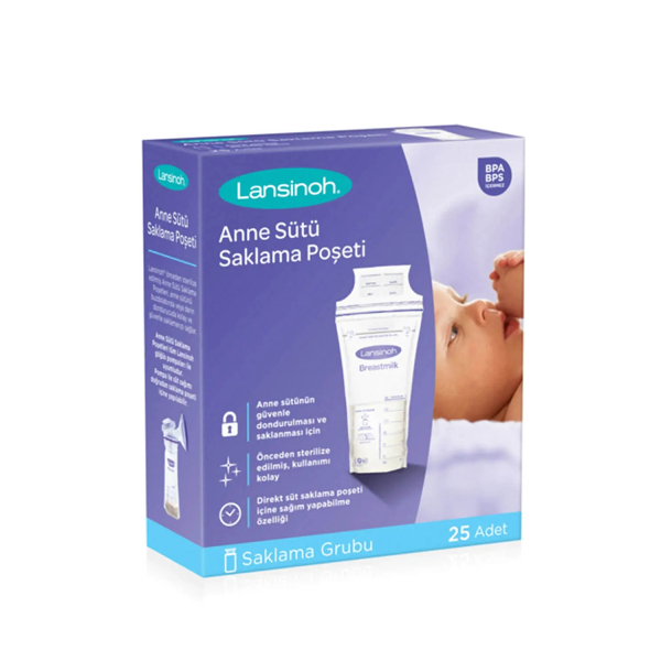 Lansinoh Süt Saklama Poşeti 25 Adet - 1