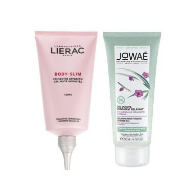 Lierac Body-Slim Cryoactif Vücut Bakım Konsantresi 150ml ve Jowae Duş Jeli 200ml Kofre - Lierac