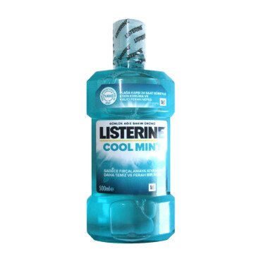 Listerine Cool Mint 500ml Ağız Bakım Suyu - Listerine