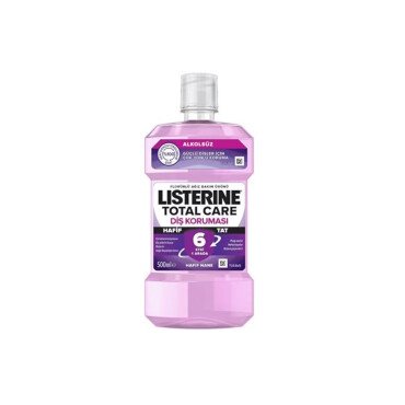 Listerine Total Care Diş Koruması Ağız Bakım Ürünü 500ml Hafif Nane - Listerine