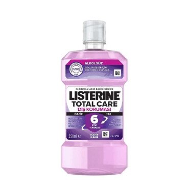 Listerine Total Care Diş Koruması Alkolsüz 250ml Hafif Nane - Listerine