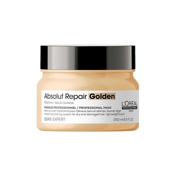 Loreal Paris Absolut Repair Yıpranmış Saçlar için Altın Maske 250 ml - 1