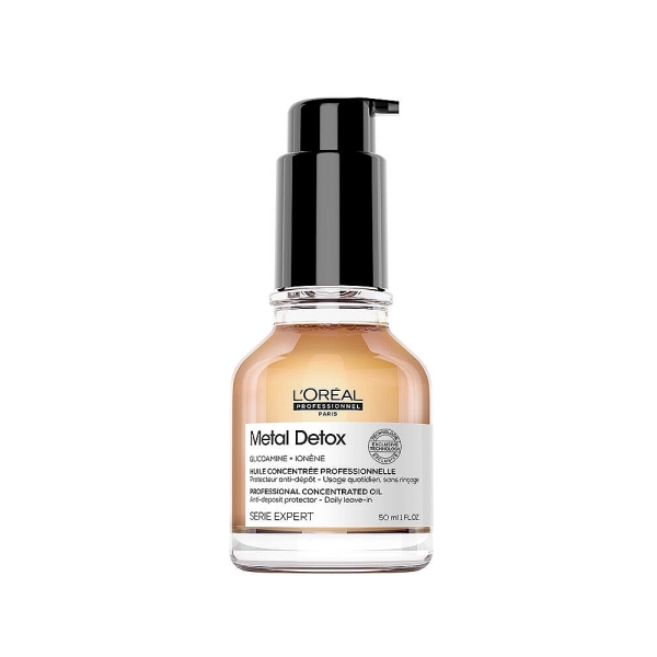 Loreal Paris Dolgun Beslenmiş Parlak Saçlar İçin Metal Detox Oil Konsantre Yağ 50 ml - 1
