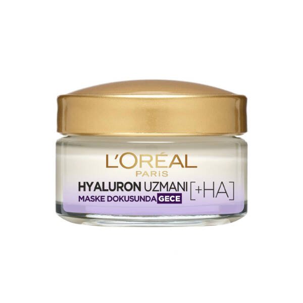 Loreal Paris Hyaluron Uzmanı Dolgunlaştırıcı Nemlendirici Gece Kremi 50ml - 1