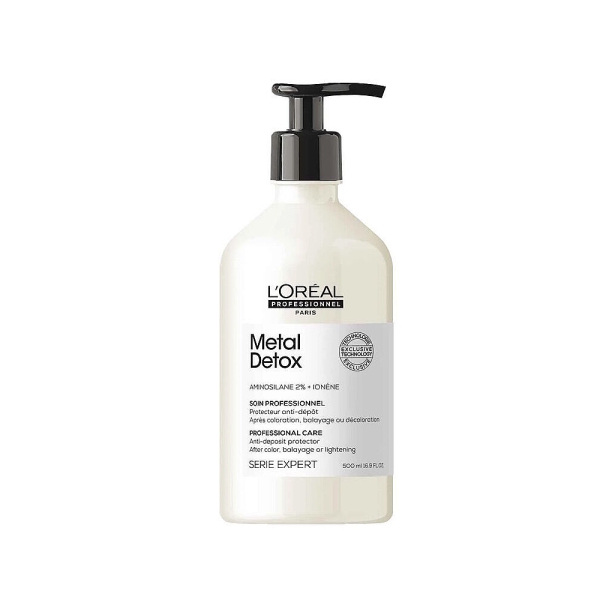Loreal Paris Metal Detox İşlem Görmüş ve Yıpranmış Saçlar İçin Arındırıcı Şampuan 500 ml - 1