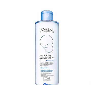 Loreal Paris Micellar Kusursuz Makyaj Temizleme Suyu Normalden Karmaya Hassas Ciltler İçin 400ml - Loreal Paris