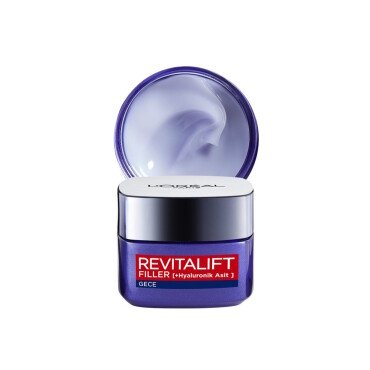 Loreal Paris Revitalift Filler Yoğun Dolgunlaştırıcı Yaşlanma Karşıtı Gece Kremi 50ml - Loreal Paris