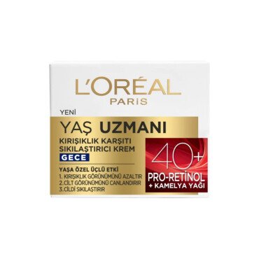 Loreal Paris Yaş Uzmanı Kırışıklık Karşıtı Sıkılaştırıcı Gece Kremi 50ml - Loreal Professionnel
