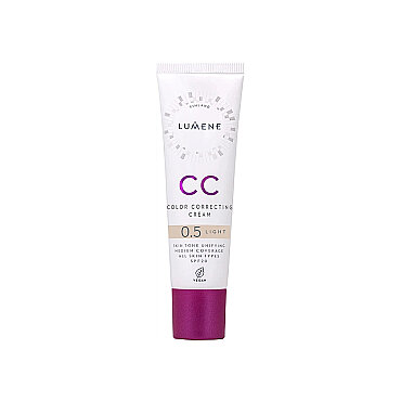 Lumene CC Cream Shade 0.5 Light - 7 Etkili Renk Dengeleyici CC Krem SPF20 Açık 30 ml - Lumene