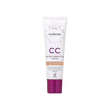 Lumene CC Cream Shade 2 Medium - 7 Etkili Renk Dengeleyici CC Krem SPF 20 Orta 30 ml - Lumene
